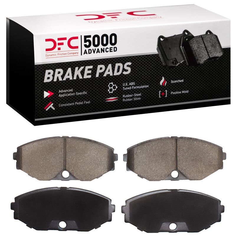 DFC 5000 Advanced Semi-Metallic Front Brake Pads, Infiniti Q45 1990-1995