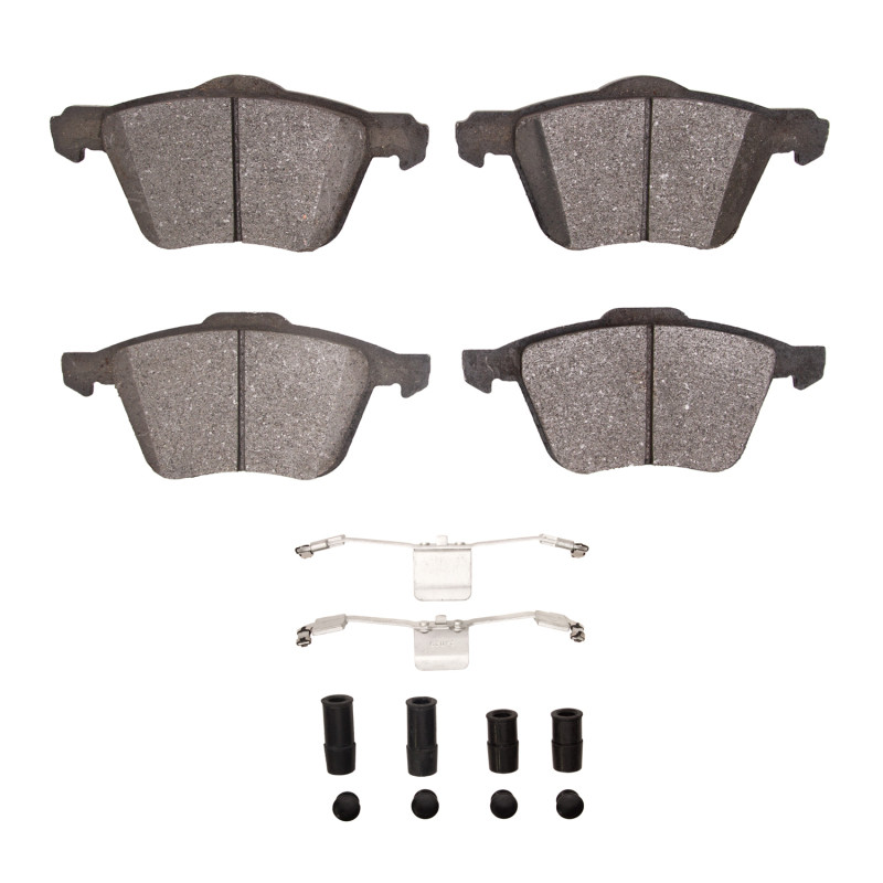 DFC 03-09 Volvo XC90/S60 Front 4000 HybriDynamic Brake Pads and Hardware Kit