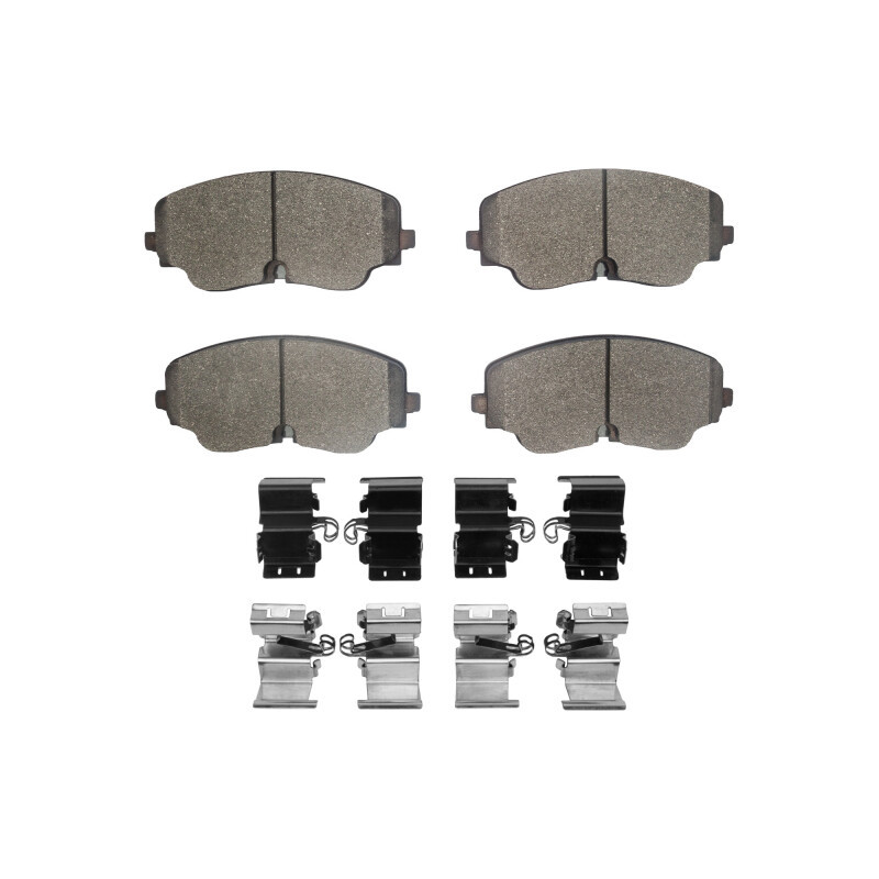 DFC 5000 Advanced Low-Metallic Front Brake Pads and Hardware Kit, Audi S3 (USA/Canada) 2022-2025