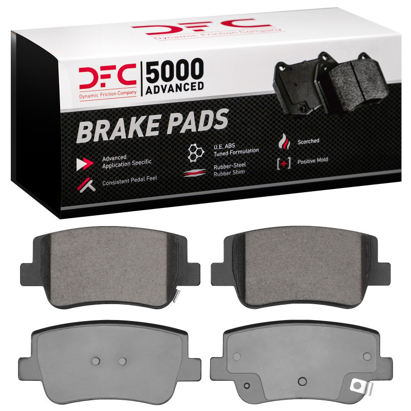 DFC 5000 Advanced Ceramic Rear Brake Pads, Hyundai Sonata 2021-2025
