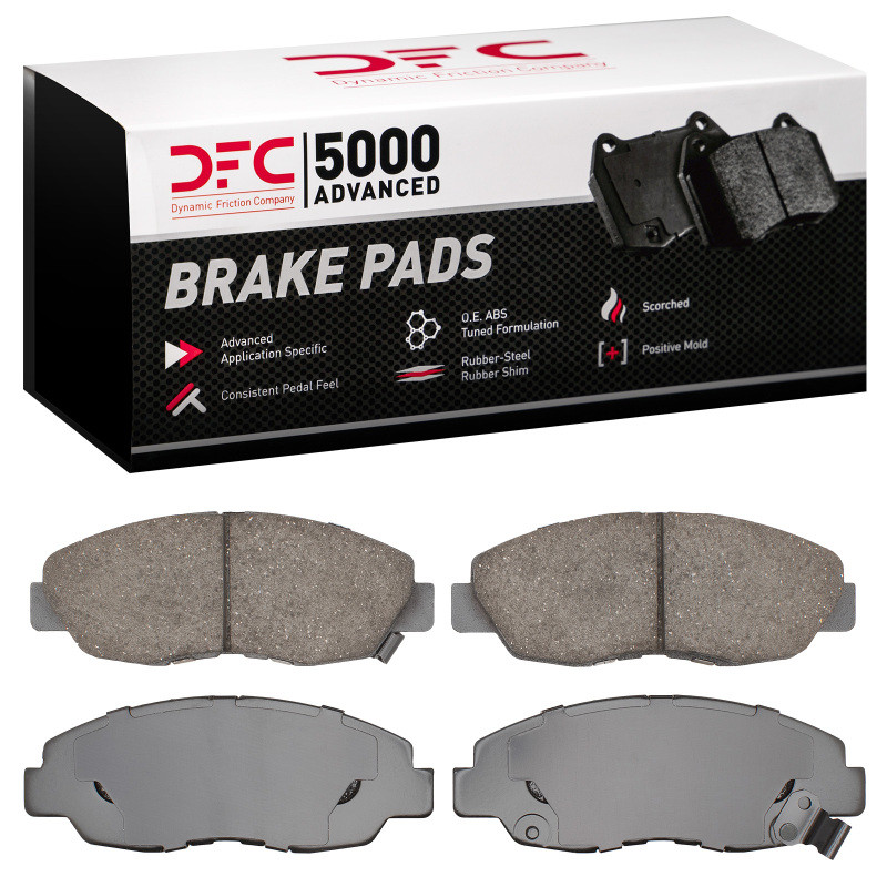 DFC 5000 Advanced Ceramic Front Brake Pads, Acura CL 1990-1999