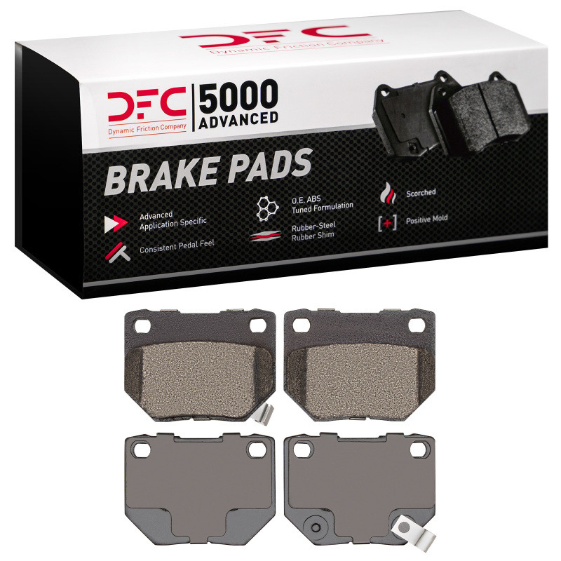 DFC 5000 Advanced Semi-Metallic Rear Brake Pads, Subaru Impreza 2006-2007