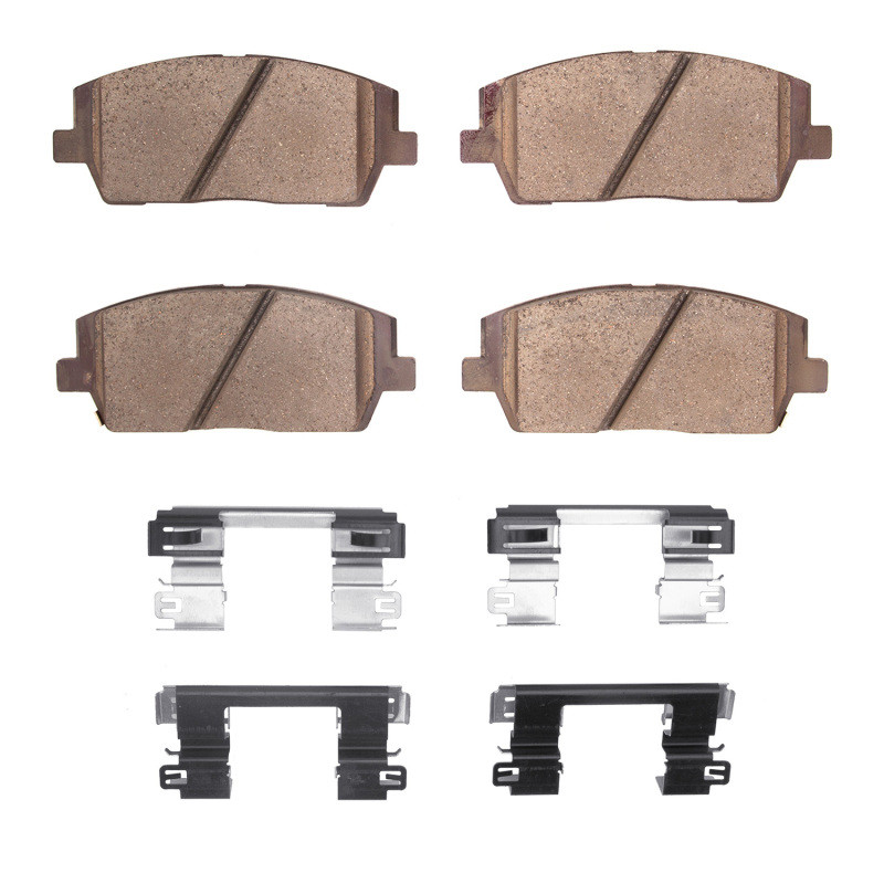 DFC 4000 HybriDynamic Front Brake Pads and Hardware Kit, Hyundai Palisade 2020-2025