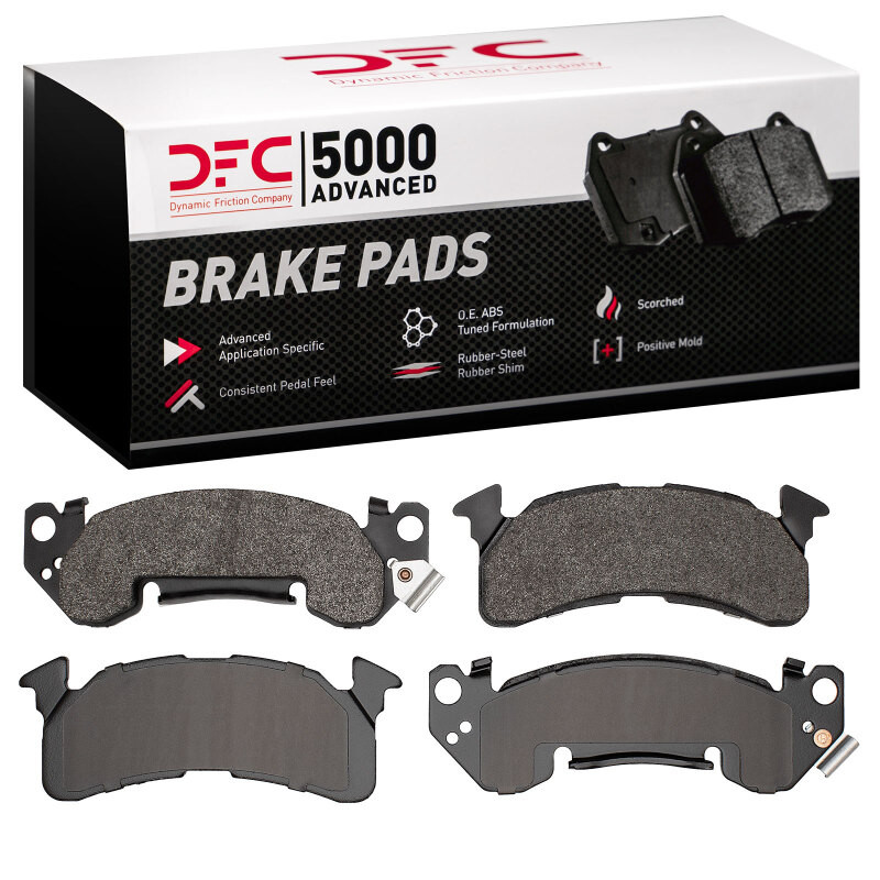 DFC 5000 Advanced Semi-Metallic Front Brake Pads, Chevrolet R20/R2500 Pickup 1978-1995