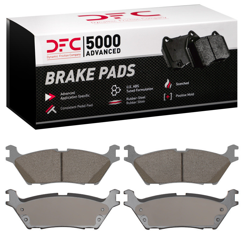 DFC 5000 Advanced Ceramic Rear Brake Pads, Ford F-150 Lightning 2022-2025