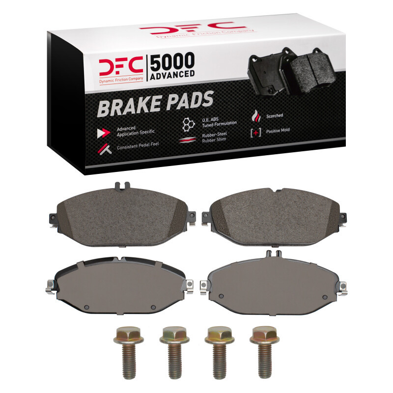 DFC 15-23 Mercedes-Benz C300 Sedan Front 5000 Advanced Ceramic Brake Pads and Hardware Kit