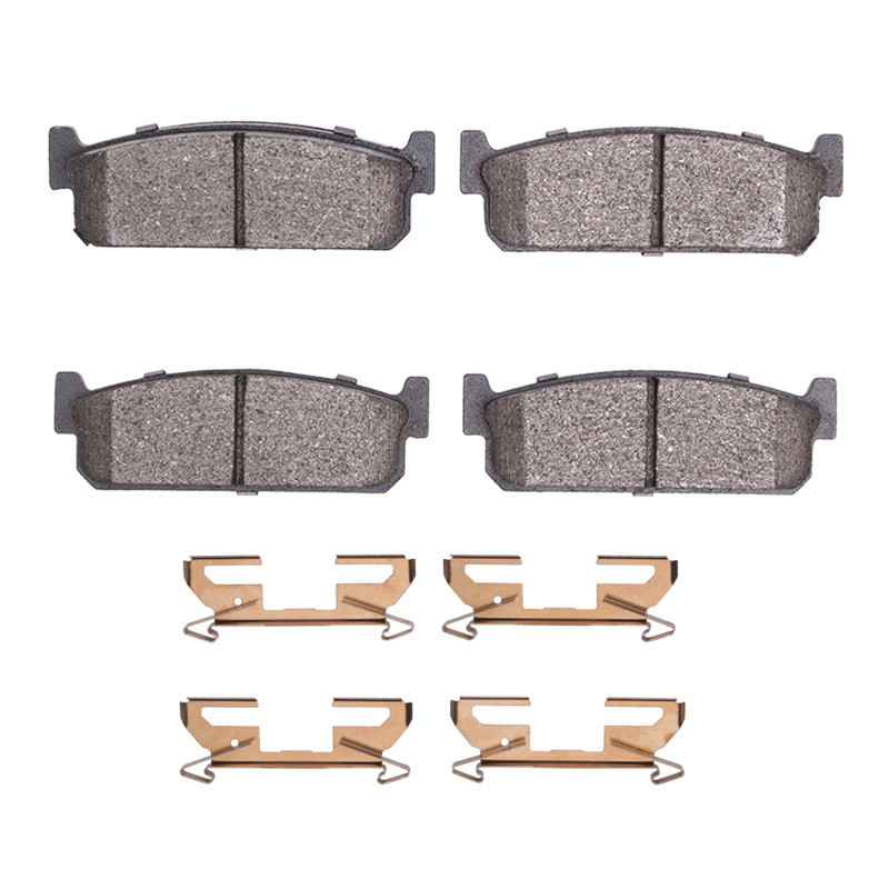 DFC 4000 HybriDynamic Rear Brake Pads and Hardware Kit, Infiniti J30 1993-2006
