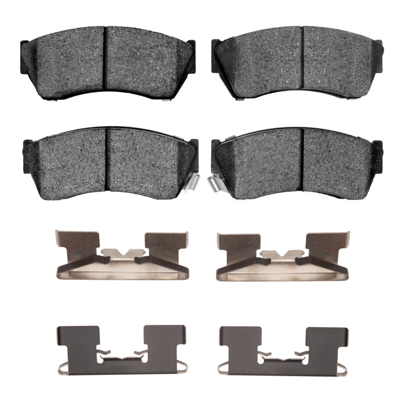 DFC 89-01 Chevrolet Metro Front 5000 Advanced Semi Metallic Brake Pads and Hardware Kit