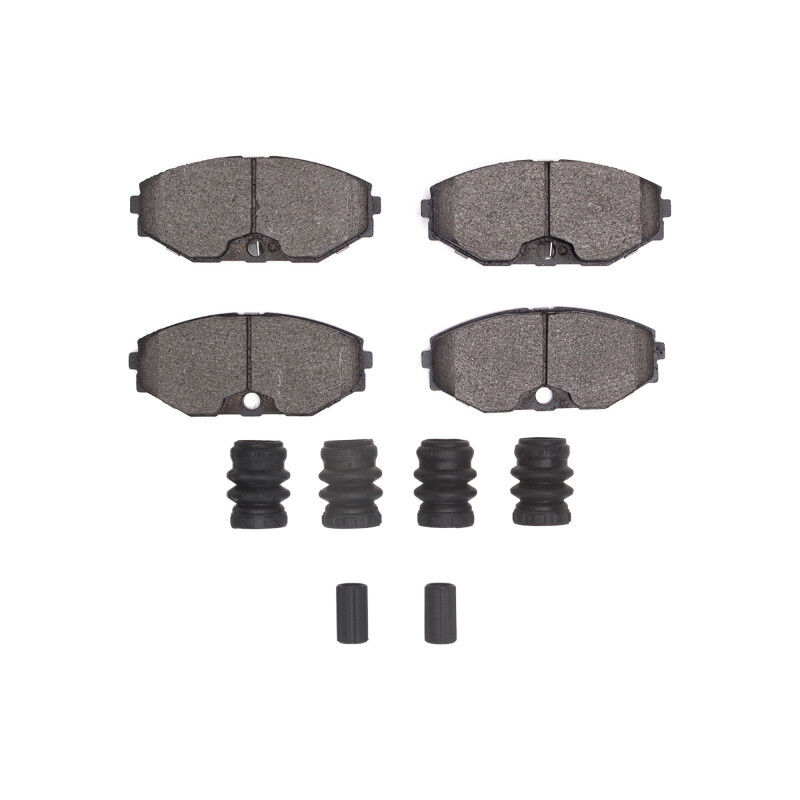 DFC 4000 HybriDynamic Front Brake Pads and Hardware Kit, Infiniti Q45 1993-1997