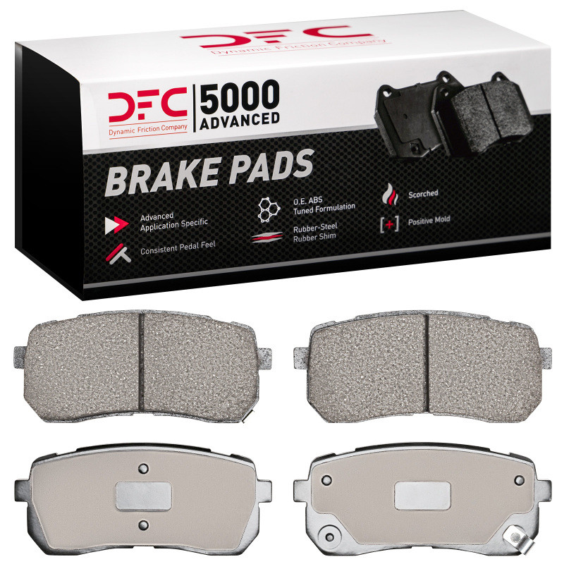 DFC 5000 Advanced Ceramic Rear Brake Pads, Hyundai Starex (Mexico) 2007-2021