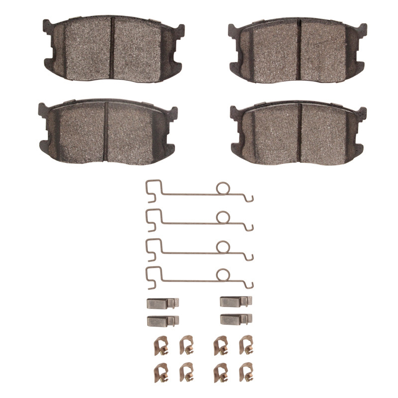 DFC 85-89 Chevrolet SPECTRUM Front 4000 HybriDynamic Brake Pads and Hardware Kit