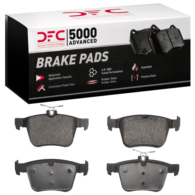 DFC 5000 Advanced Ceramic Rear Brake Pads, Audi S3 (USA/Canada) 2013-2025