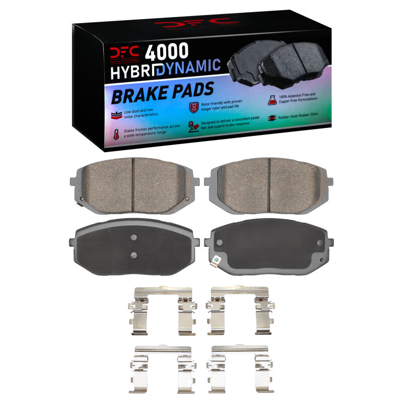 DFC 22-25 Hyundai Tucson Front 4000 HybriDynamic Brake Pads and Hardware Kit