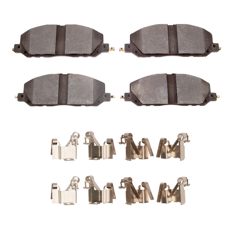 DFC 5000 Advanced Ceramic Front Brake Pads and Hardware Kit, Ford Explorer 2020-2025