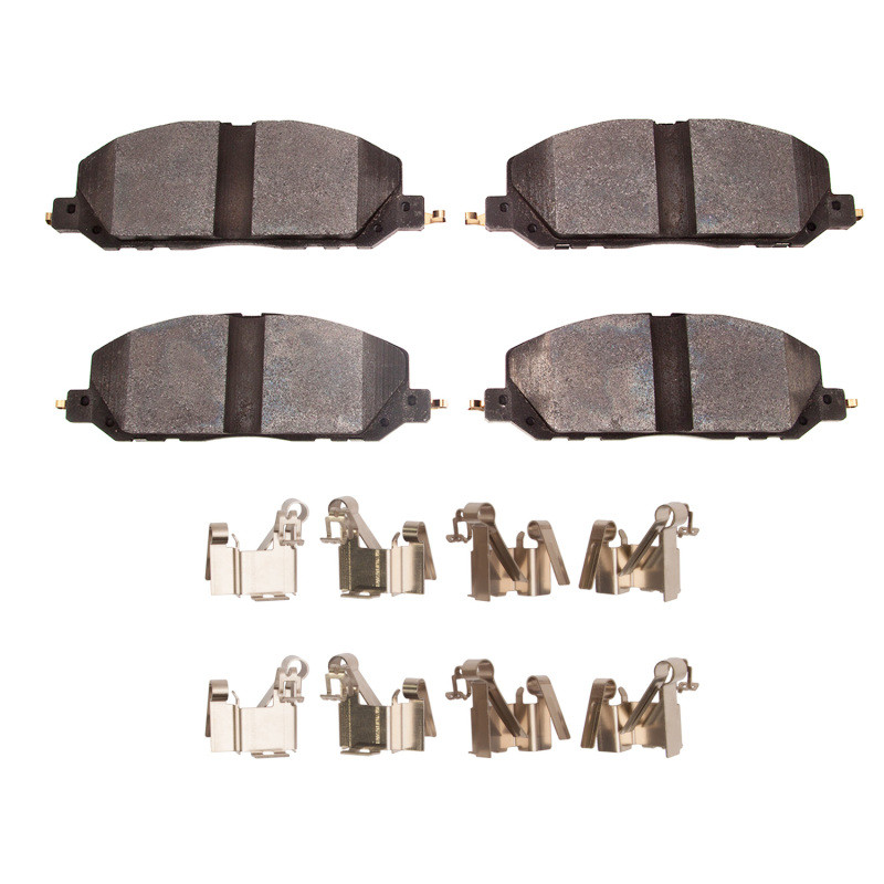 DFC 5000 Advanced Low-Metallic Rear Brake Pads and Hardware Kit, Hyundai Kona N 2019-2025