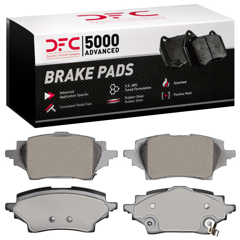 DFC 5000 Advanced Ceramic Rear Brake Pads, Toyota C-HR 2018-2022