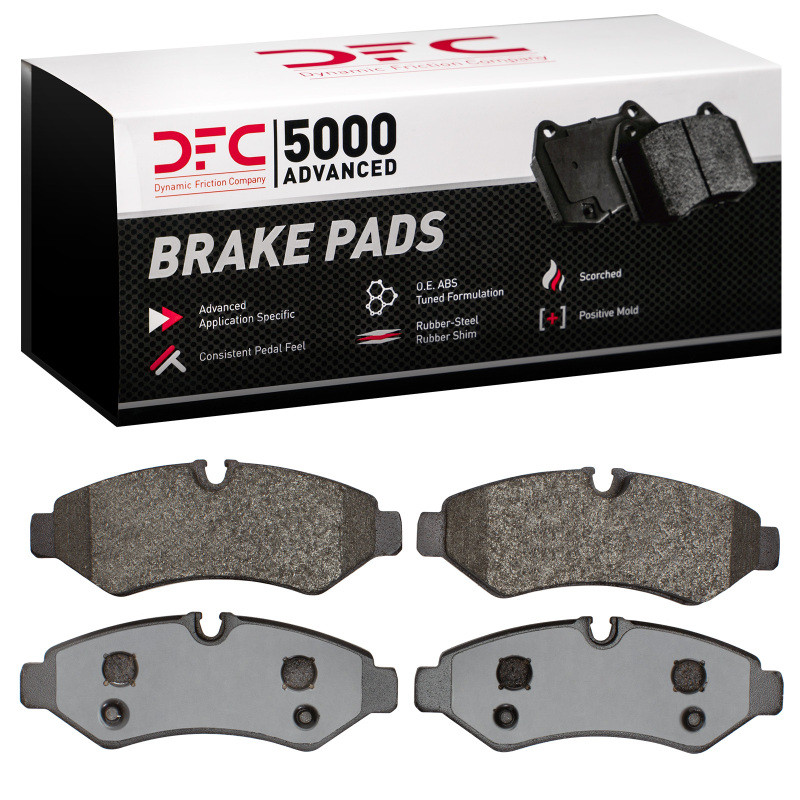 DFC 5000 Advanced Semi-Metallic Rear Brake Pads, Mercedes-Benz Sprinter 2500 2019-2025