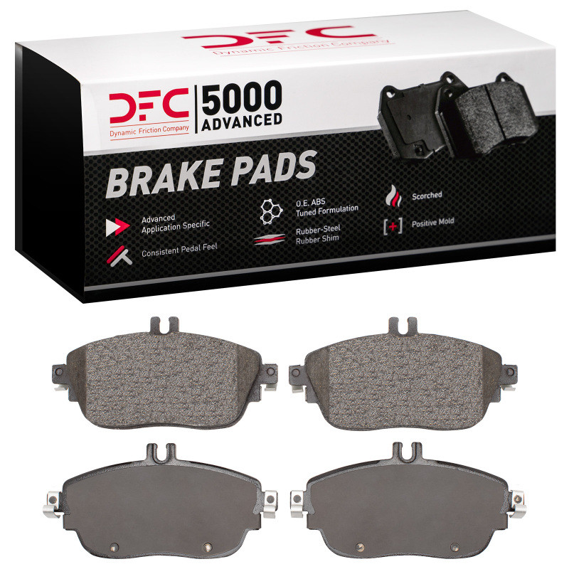 DFC 5000 Advanced Low-Metallic Front Brake Pads, Infiniti QX30 2012-2020