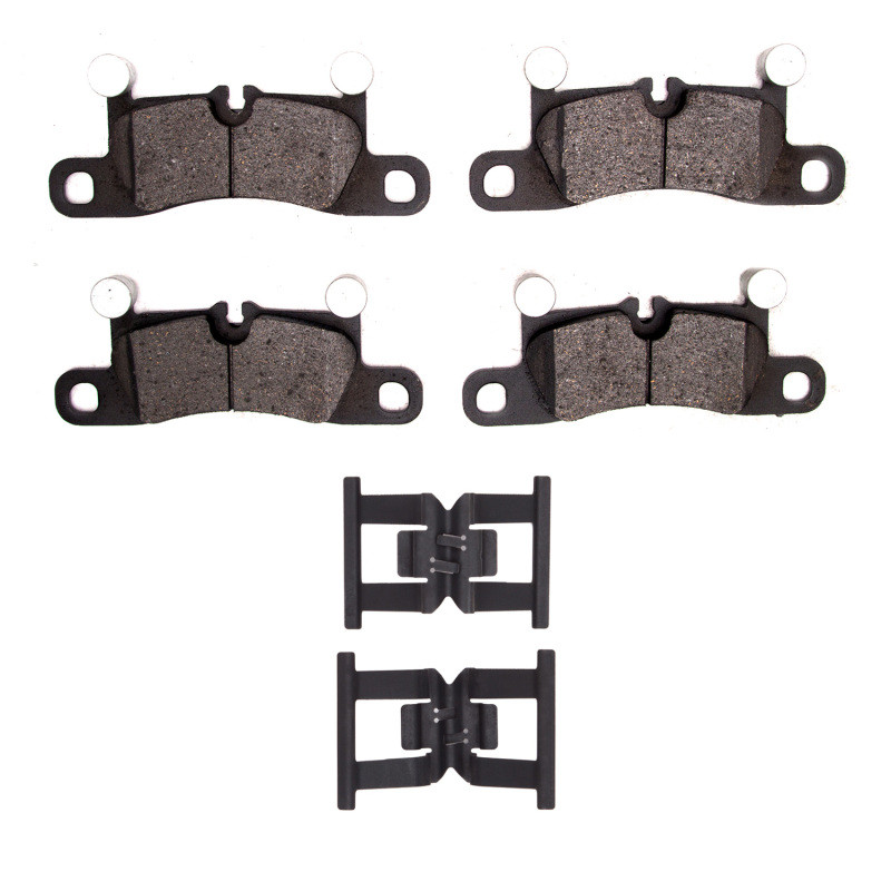 DFC 5000 Advanced Low-Metallic Rear Brake Pads and Hardware Kit, Porsche Boxster 2012-2023