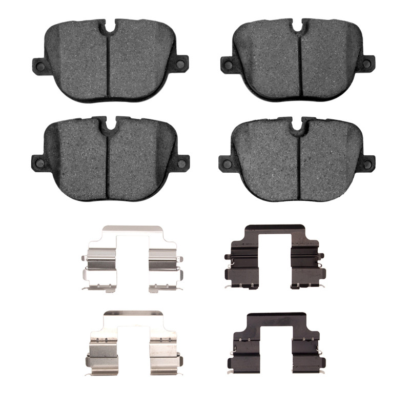 DFC 4000 HybriDynamic Rear Brake Pads and Hardware Kit, Land Rover Range Rover 2010-2013