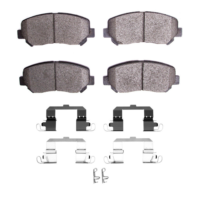 DFC 16-17 Chrysler 200 Front 5000 Advanced Ceramic Brake Pads and Hardware Kit