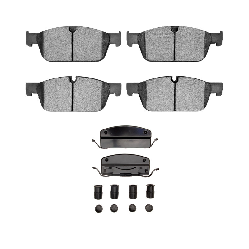 DFC 5000 Advanced Ceramic Front Brake Pads and Hardware Kit, Mercedes-Benz GL450 2013-2019