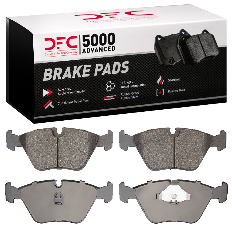 DFC 89-06 Audi 200 Quattro Front 5000 Advanced Low Metallic Brake Pads