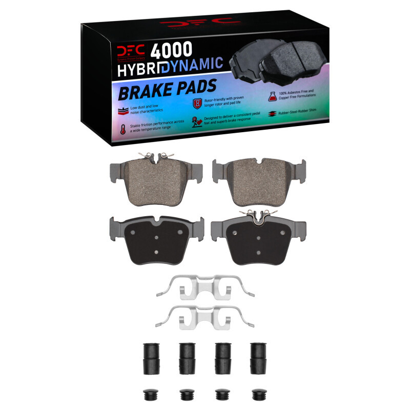 DFC 16-23 Mercedes-Benz GLC300 Rear 4000 HybriDynamic Brake Pads and Hardware Kit