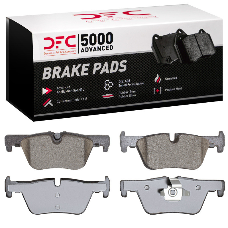 DFC 5000 Advanced Ceramic Rear Brake Pads, BMW 328i 2012-2021