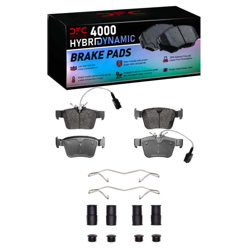 DFC 4000 HybriDynamic Rear Brake Pads and Hardware Kit, Alfa Romeo GIULIA 2017-2025