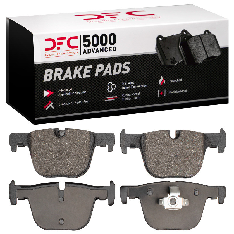 DFC 5000 Advanced Low-Metallic Rear Brake Pads, BMW 340i GT xDrive 2012-2020