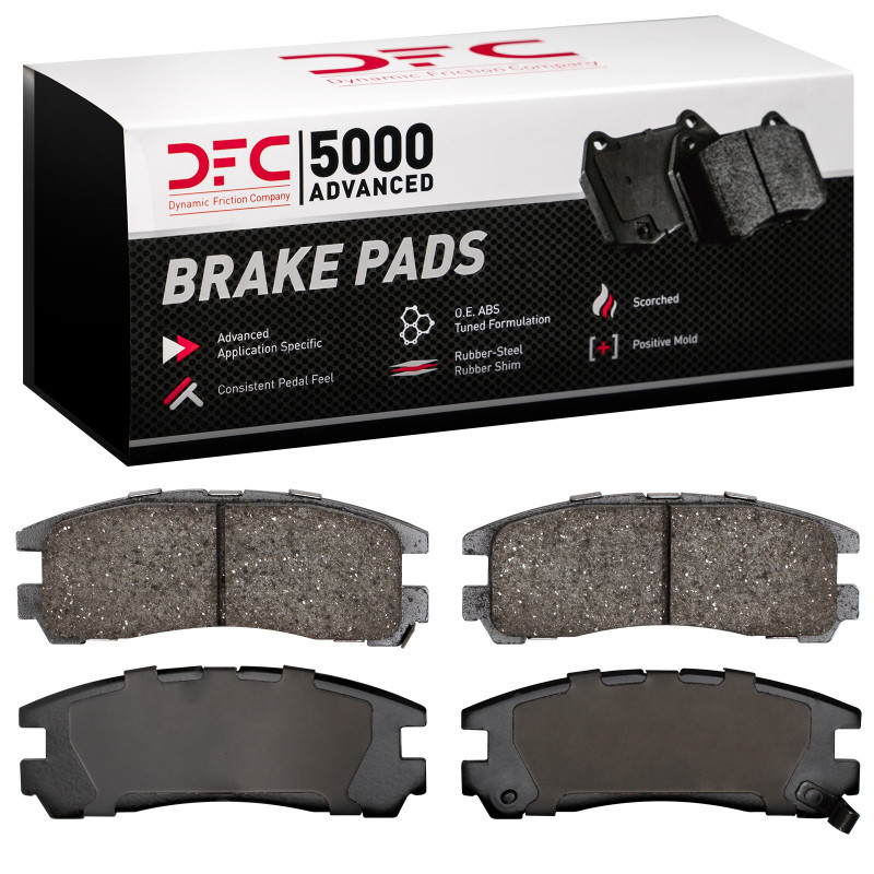 DFC 5000 Advanced Ceramic Rear Brake Pads, Chrysler Sebring 1988-2012