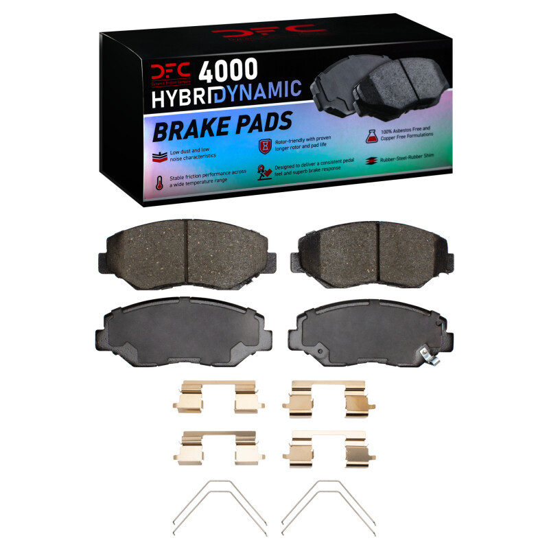 DFC 13-21 Honda Civic Front 4000 HybriDynamic Brake Pads and Hardware Kit
