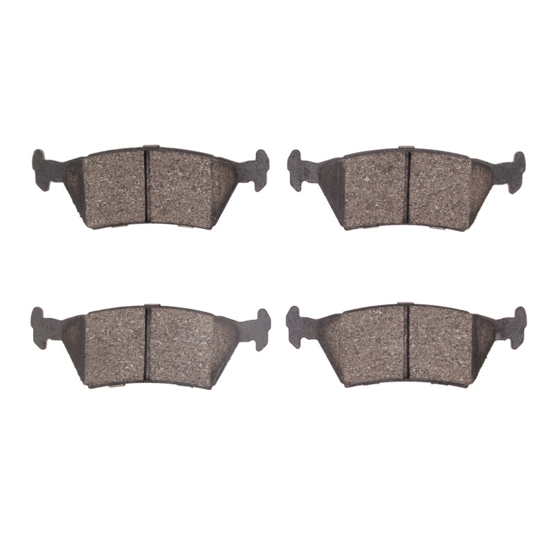 DFC 5000 Advanced Semi-Metallic Rear Brake Pads, Chrysler TC Maserati 1985-1991