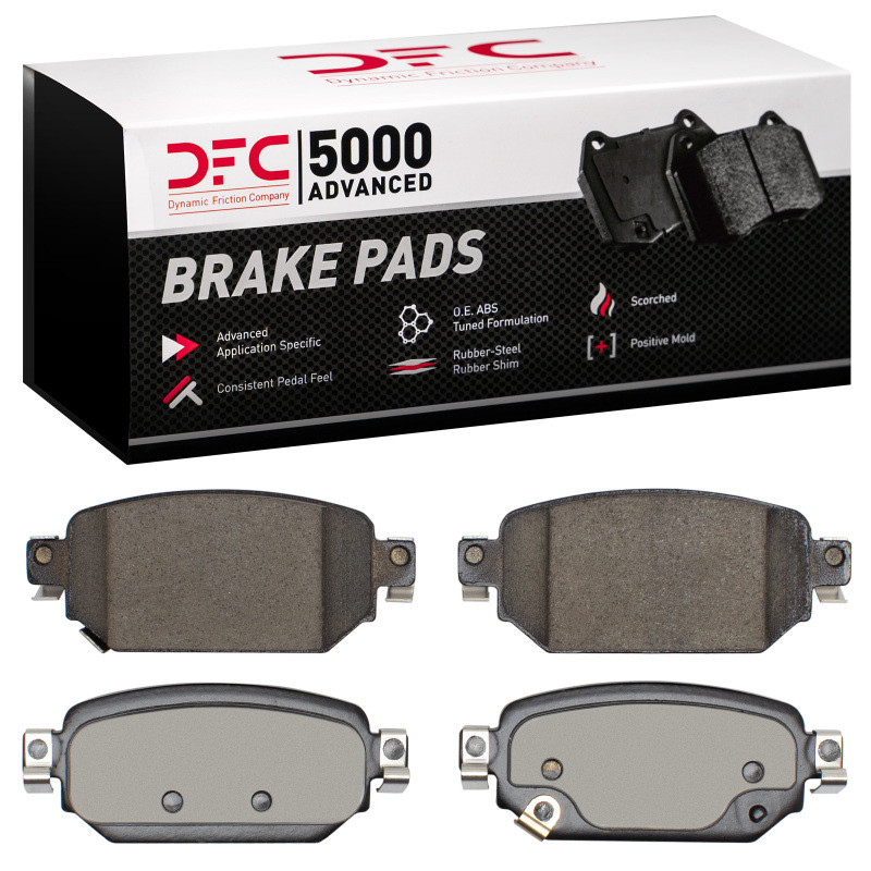 DFC 5000 Advanced Ceramic Rear Brake Pads, Mazda CX-3 2017-2024