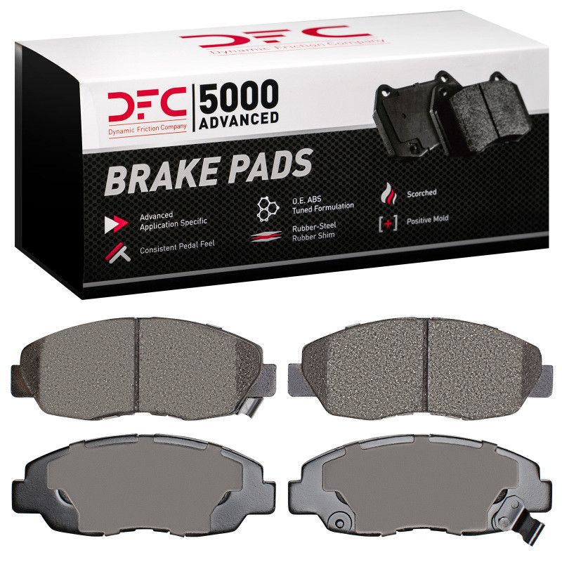 DFC 5000 Advanced Ceramic Front Brake Pads, Acura EL 1996-2015