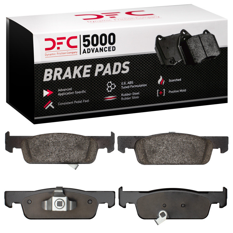 DFC 5000 Advanced Ceramic Front Brake Pads, Smart Fortwo 2016-2019