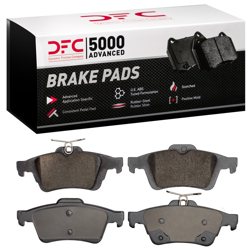 DFC 5000 Advanced Ceramic Rear Brake Pads, Ford EcoSport 2018-2022