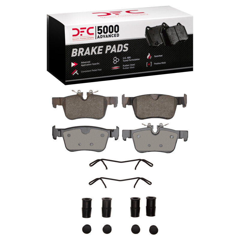DFC 18-21 Volvo XC60/S60 Rear 5000 Advanced Ceramic Brake Pads and Hardware Kit
