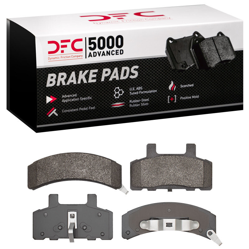 DFC 5000 Advanced Semi-Metallic Front Brake Pads, Chevrolet C1500 1988-1991