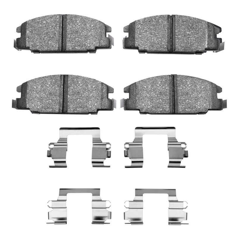 DFC 86-06 Chevrolet LUV Pickup (Mexico) Front 5000 Advanced Ceramic Brake Pads and Hardware Kit