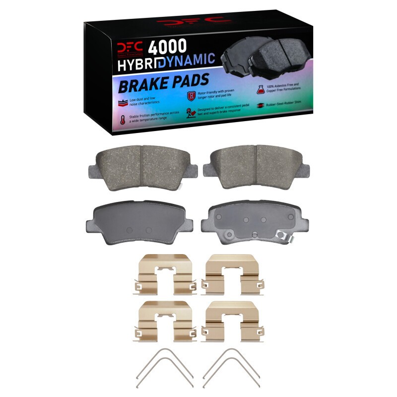 DFC 17-25 Hyundai Nexo Rear 4000 HybriDynamic Brake Pads and Hardware Kit