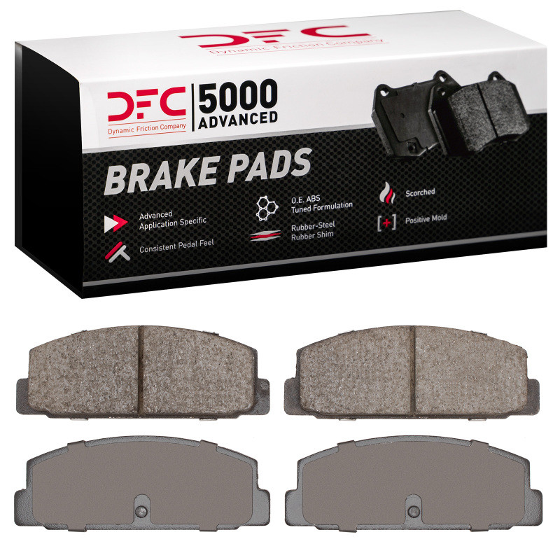 DFC 5000 Advanced Ceramic Rear Brake Pads, Mazda RX-7 1984-2005