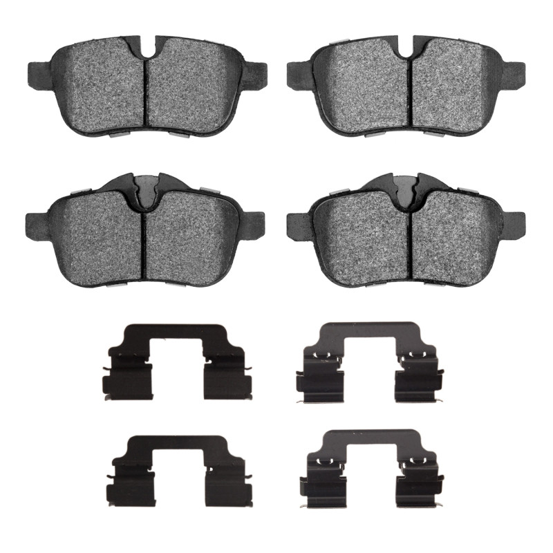 DFC 5000 Advanced Low-Metallic Rear Brake Pads and Hardware Kit, BMW Z4 2009-2010