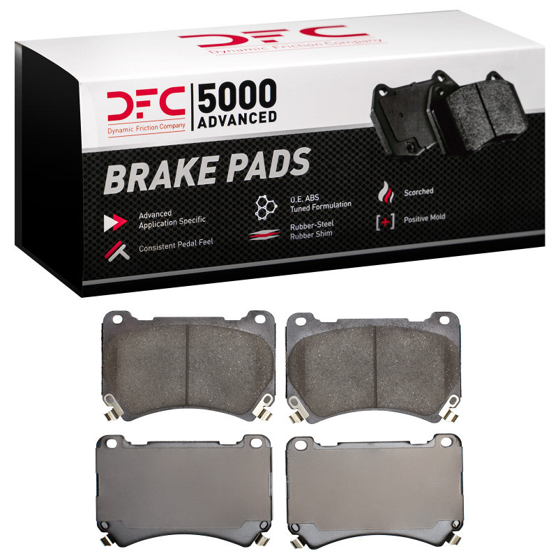 DFC 5000 Advanced Ceramic Front Brake Pads, Hyundai Genesis Sedan 2009-2014