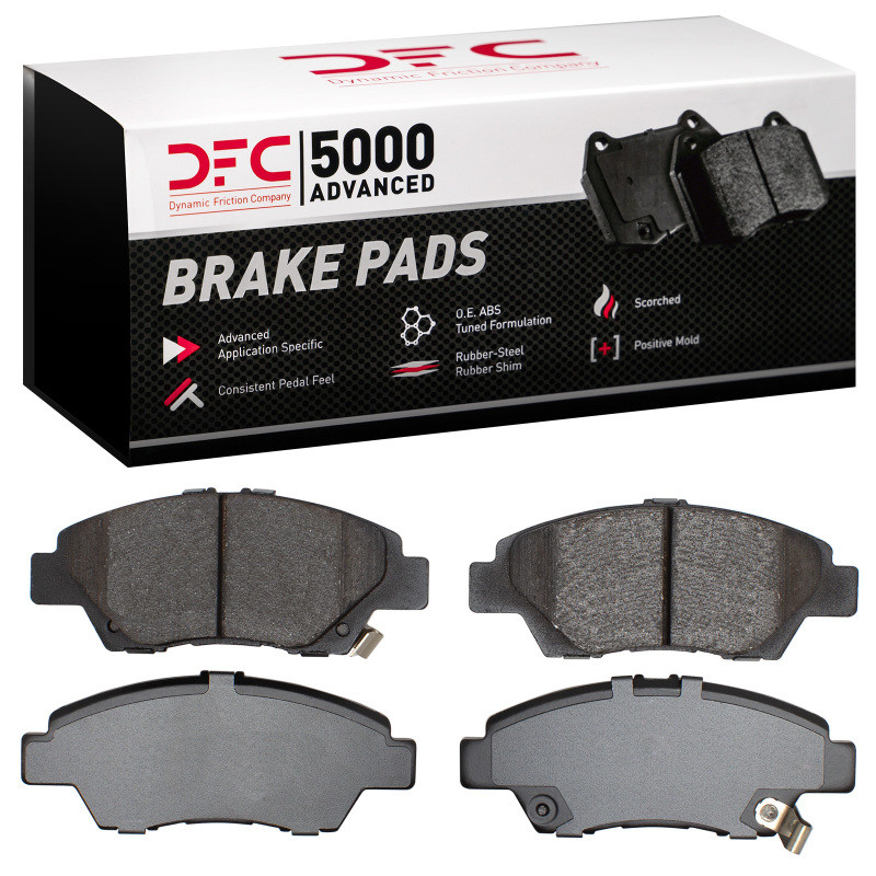 DFC 5000 Advanced Ceramic Front Brake Pads, Honda Fit (USA/Canada) 2009-2020