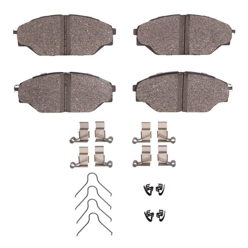DFC 93-98 Toyota T100 Front 4000 HybriDynamic Brake Pads and Hardware Kit