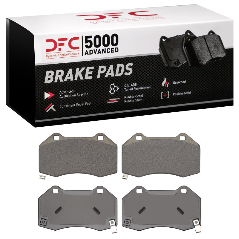 DFC 5000 Advanced Low-Metallic Front Brake Pads, Chevrolet HHR 2007-2010