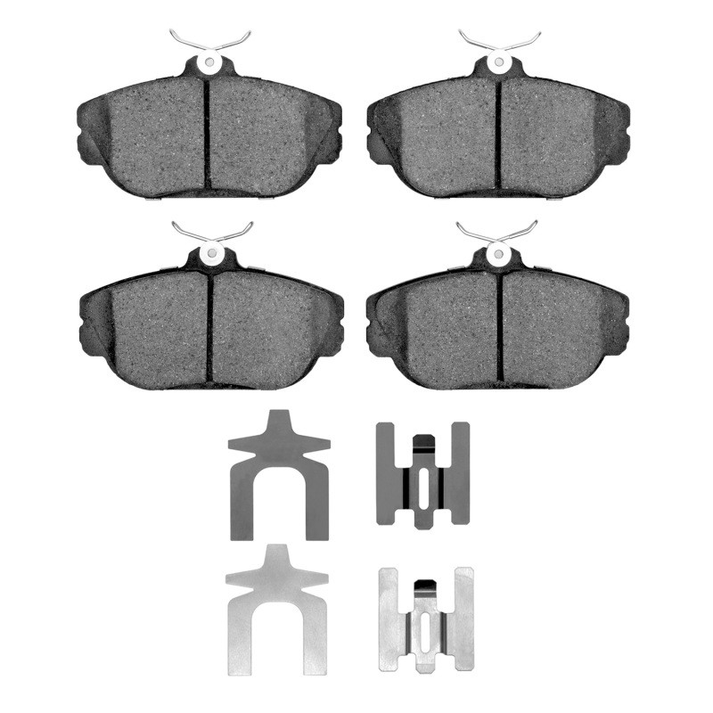 DFC 4000 HybriDynamic Front Brake Pads and Hardware Kit, Ford Taurus (Excl SHO) 1993-2000