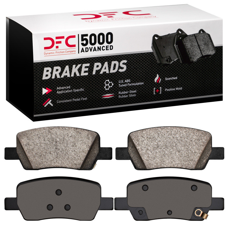DFC 5000 Advanced Ceramic Rear Brake Pads, Hyundai Santa Fe 2021-2026